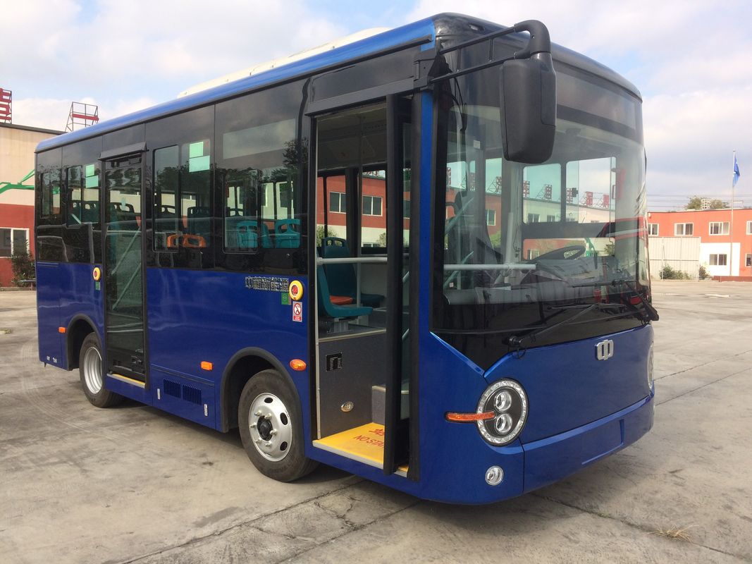 Minibuses eléctricos Minibuses EV de cero emisiones opcionales de 24 plazas para el transporte urbano.