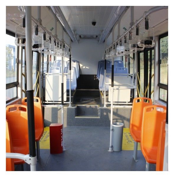 10Autobús eléctrico con batería de transporte público de.5m con batería LiFePo4 de 2800N.m de torque máximo y 250 km de autonomía