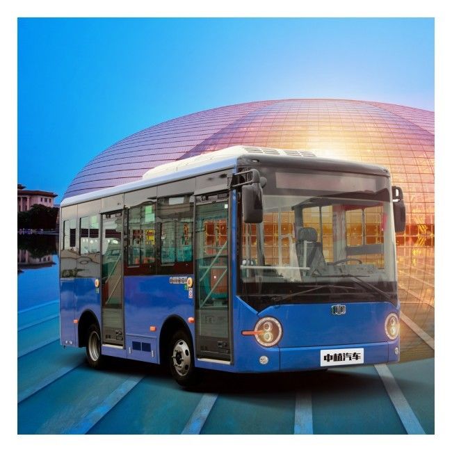Autobús urbano eléctrico puro de 6 metros con certificación de la UE 16 plazas con largo alcance.