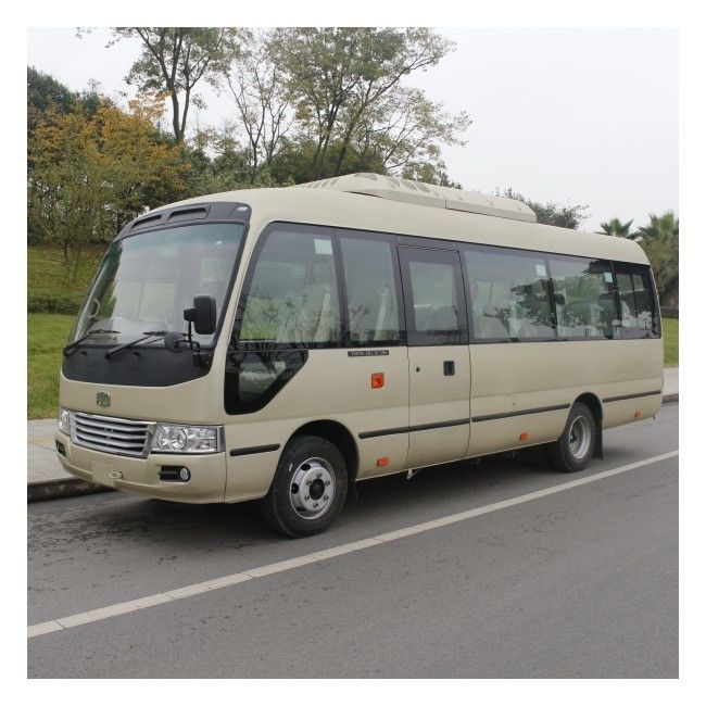 Autobuses de 7 metros de diésel 25 asientos manual 5 marchas para el transporte público.