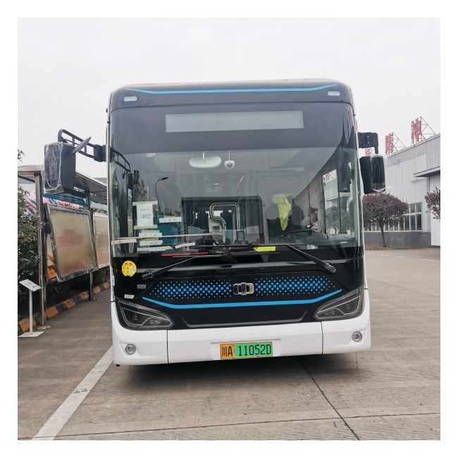 Autobús eléctrico puro de 12 M LHD Automático EV Autobús de inercia de 46 asientos con suspensión neumática