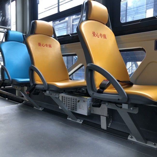 Autobús urbano eléctrico de dirección LHD con suspensión aérea y millaje de 650 km para el transporte urbano