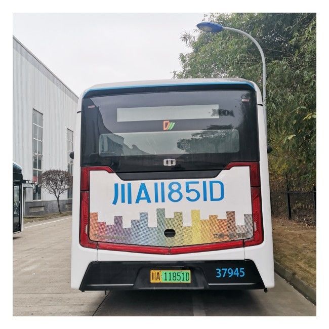Autobús eléctrico puro 12m E Autobús de piso bajo Autobús de energía nueva de 46 asientos para el transporte público.