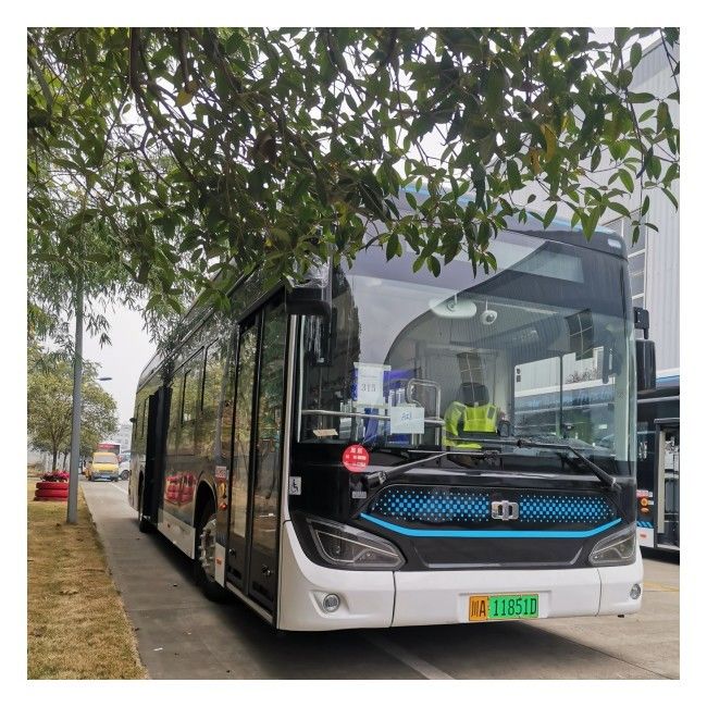Autobús eléctrico puro de 12 metros Transporte urbano Autobús urbano 650Km Kilometraje Opcional 46 asientos
