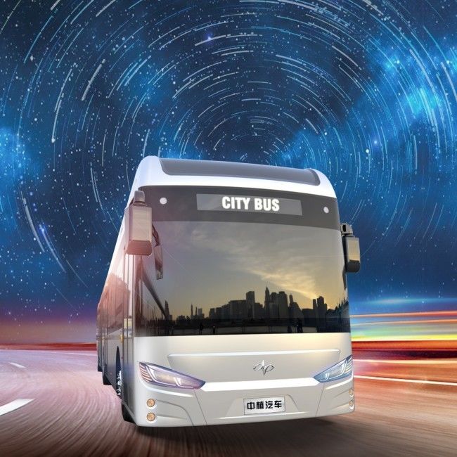 Autobús urbano eléctrico de 18 M Brt Velocidad máxima 69 km/h Autobús eléctrico de larga distancia de 50 asientos