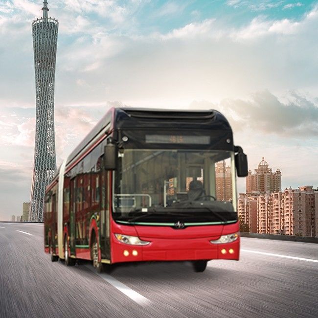 Los ABS cansan el bus turístico urbano el 18m de la ciudad de Zev Bus 45 Seat LiFePo4 New Energy