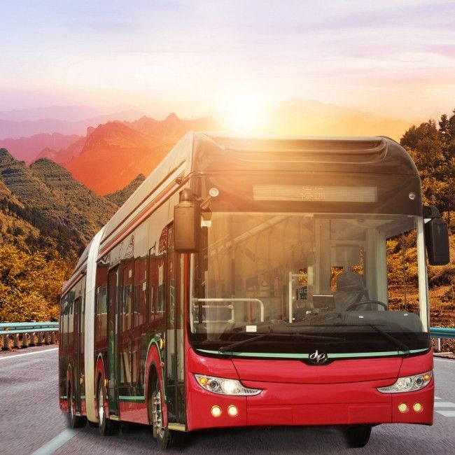 Autobús eléctrico de 50 plazas de 18 metros ZEV Bus de la ciudad ZEV Bus de la ciudad Servicio de transporte urbano.