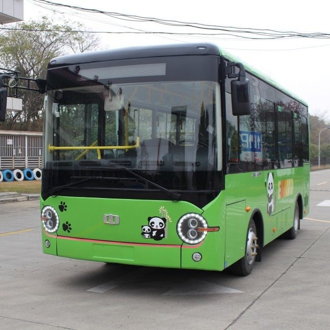 6630*2200*2925 Dimensiones Minibús eléctrico E Bus 6.6m Batería Autobuses eléctricos para el transporte público