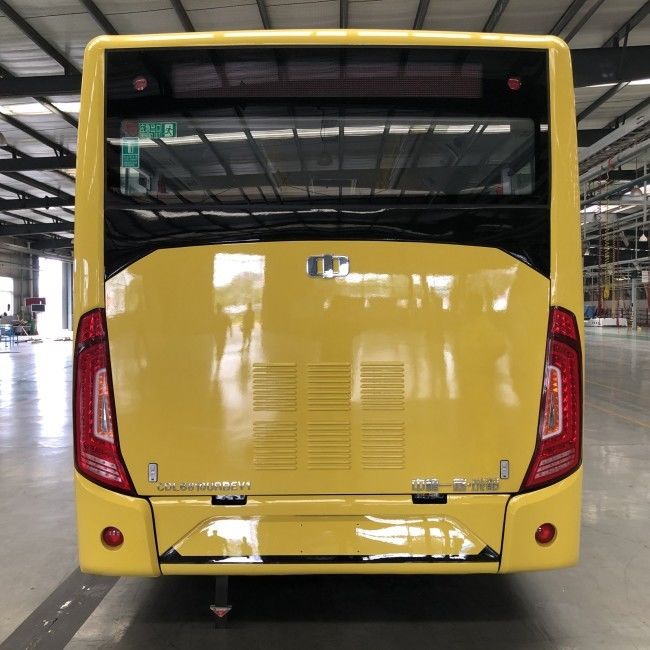 Poder de batería eléctrico de dos de las puertas los 8m de la batería urbana asientos de los autobuses LHD 29 198.4kwh