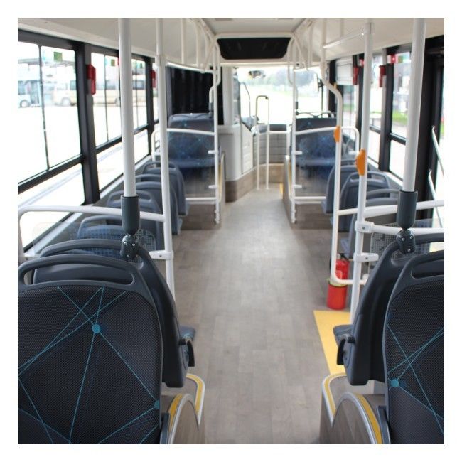 10.5m Autobús eléctrico puro 250KM Kilometraje 30 asientos Para el transporte urbano.