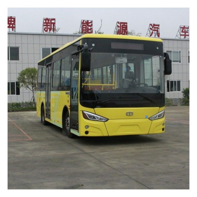 Autobús eléctrico puro de 8 metros 29 asientos de pasajeros autobús de piso bajo autobús público de la ciudad