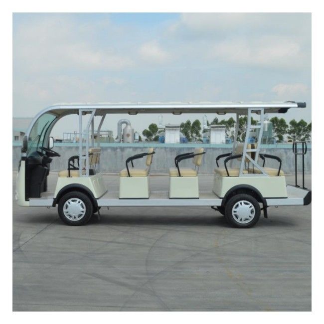 14 carros de golf de encargo de visita turístico de excursión eléctricos de la batería de litio del autobús 72v de los asientos para el parque