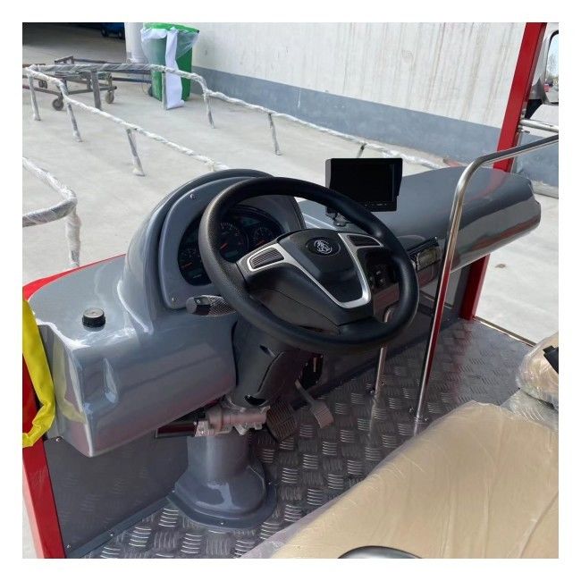 Autobús eléctrico de dos pisos con capacidad de escalada de 10, alcance de 125 millas y batería de iones de litio para carritos de golf personalizados y turismo