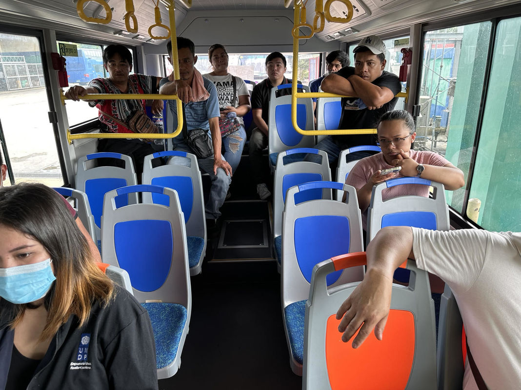 6.6M Autobús eléctrico de transporte urbano de 16 plazas con dirección izquierda y aire acondicionado