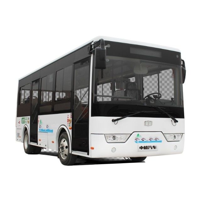 6.6m Autobús urbano eléctrico puro de 24 asientos con autonomía de más de 200 km para el transporte urbano