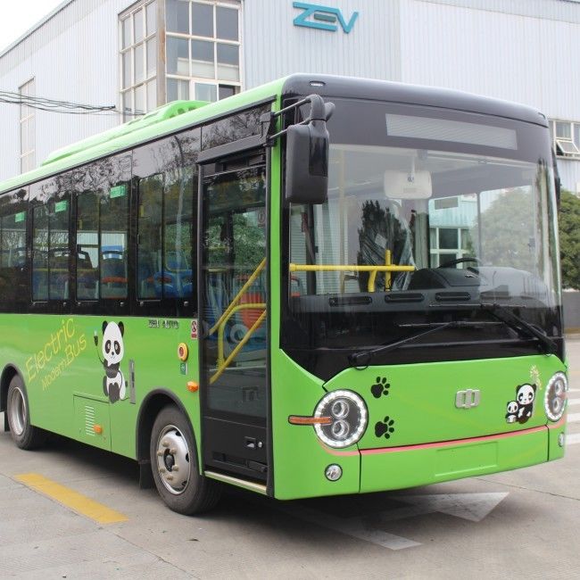 Autobús urbano de pasajeros eléctrico puro Nuevo minibús de energía de 24 asientos con autonomía de más de 200 km.
