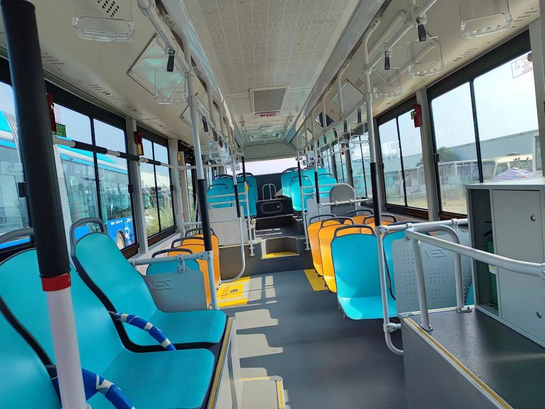 10.5M Autobús eléctrico puro con bajo coste de mantenimiento y línea de bus CAN de instrumentos