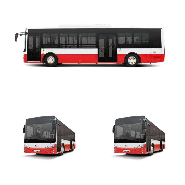 Autobús de 10 metros de altura con piso bajo y cero emisiones Autobús de 30 asientos para el transporte urbano
