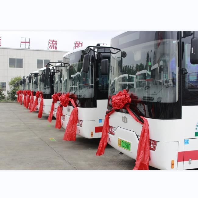 6.6m 23 asientos autobuses eléctricos de la ciudad LHD RHD 270KM Kilometraje para el transporte urbano