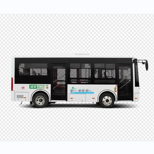 6.6m 16 asientos Minibus eléctrico Autobús electrónico LHD Autobús urbano verde para el transporte público.