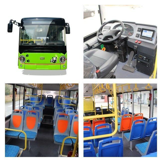 Minibuses eléctricos de 6 m Autobús urbano eléctrico puro Vehículo de nueva energía para el transporte urbano