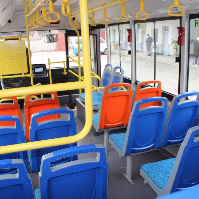 6.6m Mini autobuses eléctricos de la ciudad Nueva energía autobús de la ciudad 23 asientos para el transporte público.