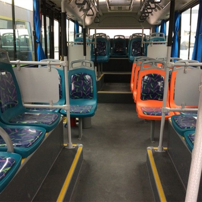 8.5m Autobuses eléctricos de batería cero emisiones Largo alcance para el transporte público