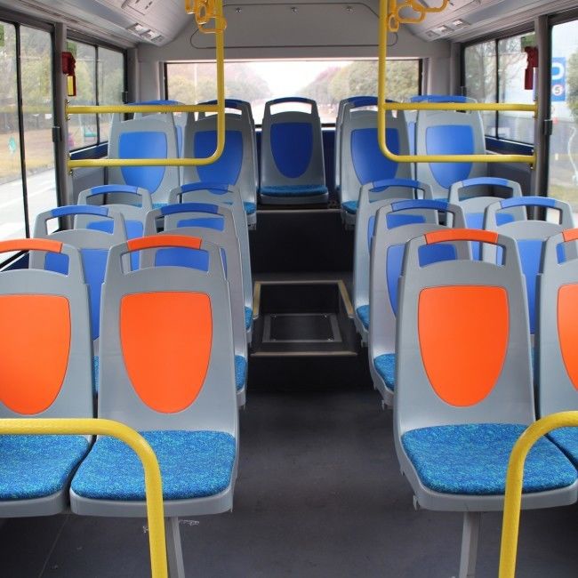 Minibuses eléctricos de 6 metros con gran capacidad para el transporte urbano