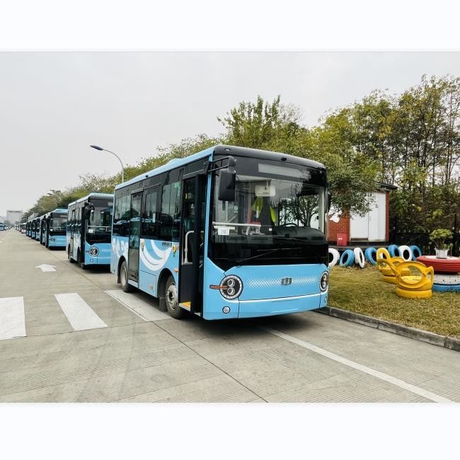 6Autobús ZEV de.6m Nuevo autobús de energía cero emisiones Dos puertas con 16 asientos de pasajeros