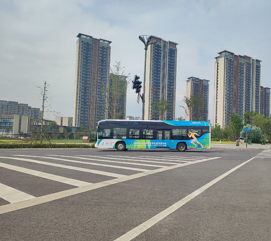 Autobús urbano eléctrico de 12 m de piso bajo Autobuses nacionales de autobús expreso autobús de 41 plazas para transporte público.