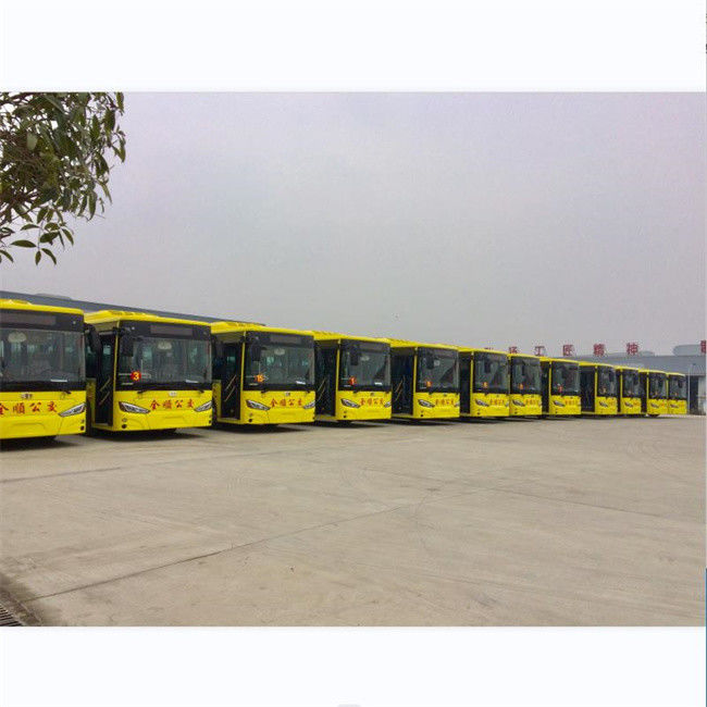 Autobuses eléctricos de 8 metros de batería de 28 plazas con transmisión automática de autobuses de nueva energía.