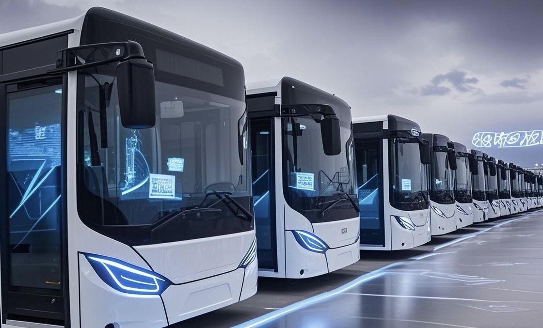 8Autobús urbano eléctrico con batería de 0,5 m Solución ecológica para el transporte público
