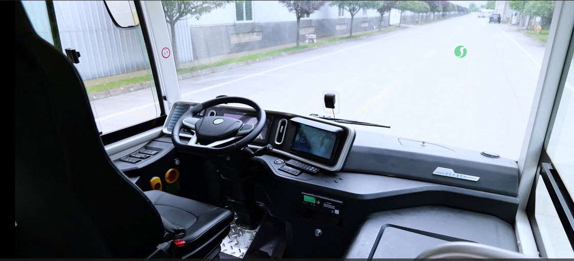 Autobuses urbanos eléctricos de 5,4 m para el sistema de transporte público de la ciudad.