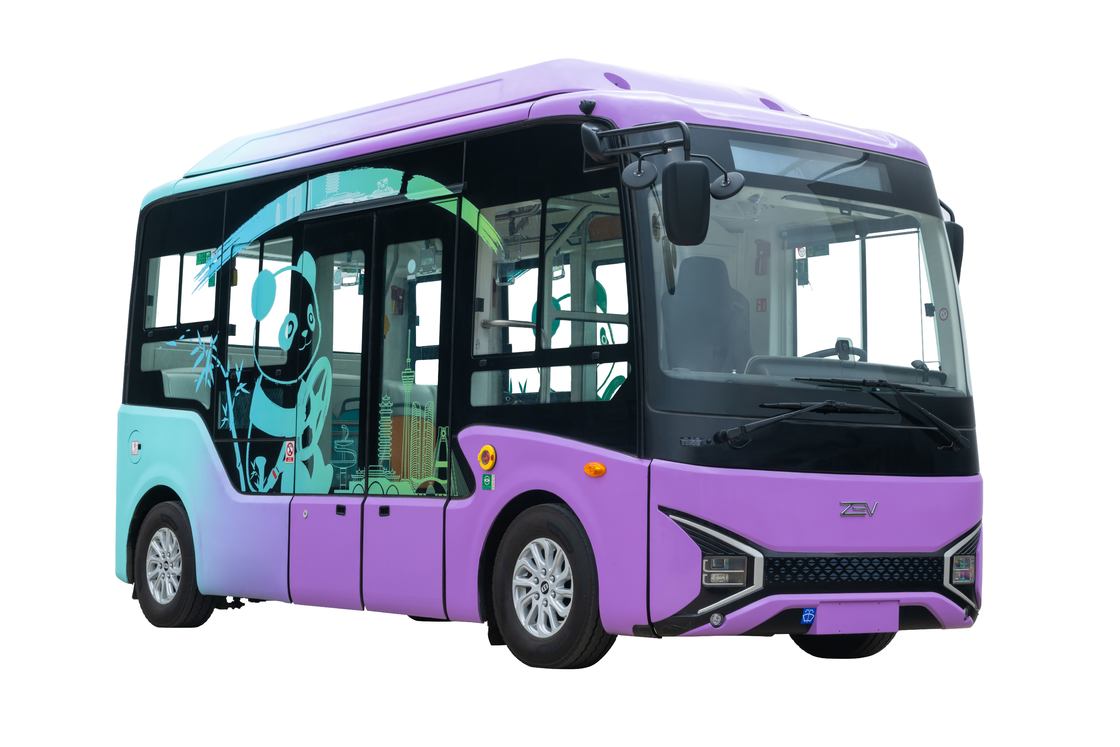 Autobuses Eléctricos Mini de 11 Plazas con Batería de 80 kWh y Transmisión Automática para Transporte Urbano