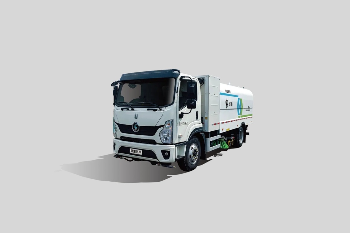 Sanitation Vehicles Pure electric Zero Emission Type 12 T Washing Sweeper