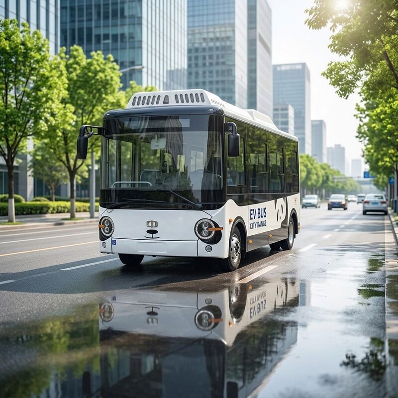 5.9m 14 asientos minibuses eléctricos EV autobús comercial de la ciudad autobús nueva energía furgoneta