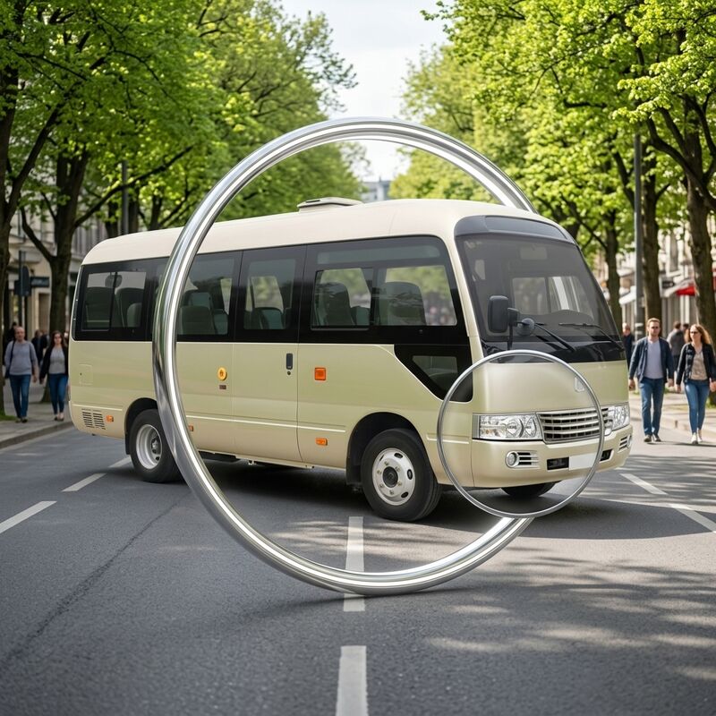 Autobuses de seis metros de longitud con diésel y autobús de tránsito con 19 asientos Velocidad máxima 100 km/h