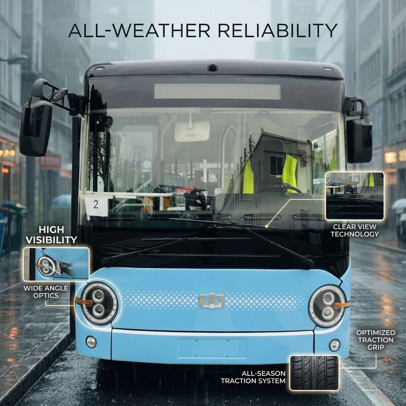 6.6m Minibus eléctrico de batería 19 asientos 95.25kWh de largo alcance transporte ecológico.