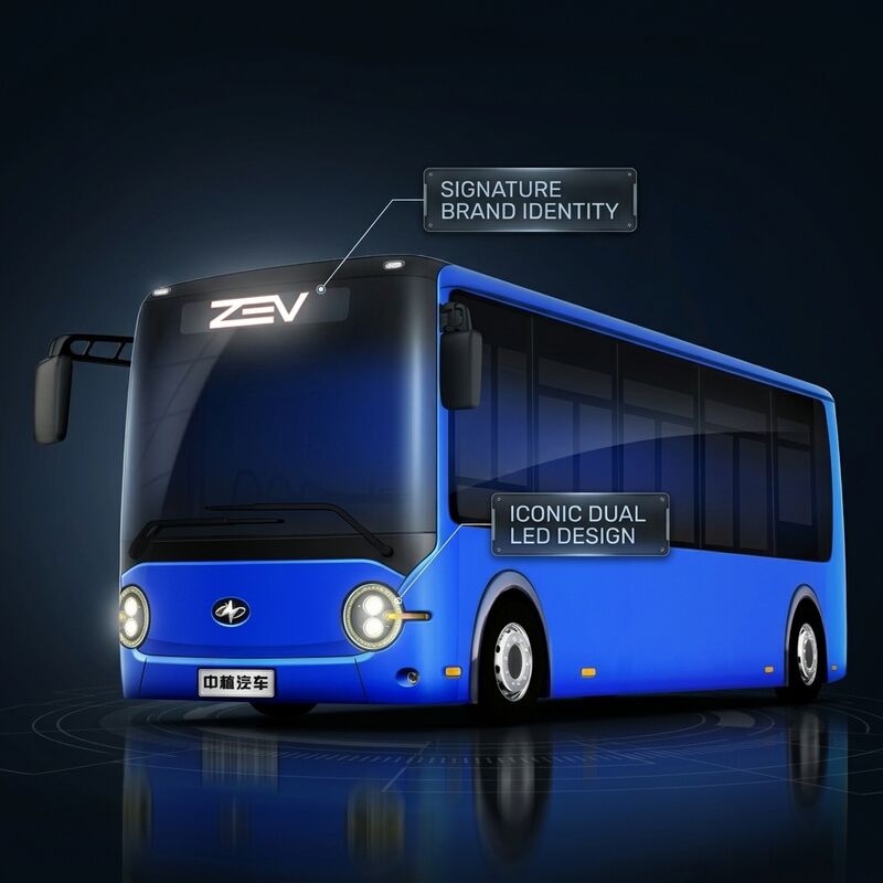 6Autobús eléctrico puro de 16 plazas con un alcance de 180 km para el transporte público urbano
