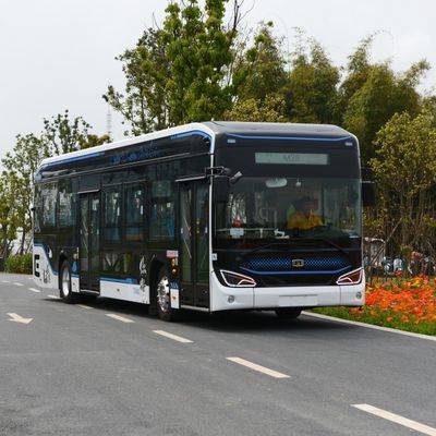 autobuses eléctricos de la entrada del 12m de la batería baja del piso EV con la suspensión del aire