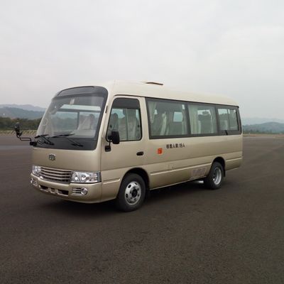 19 asientos Zev Bus 6m Minibus eléctrico LHD/RHD Velocidad máxima 100km/h Con AC.