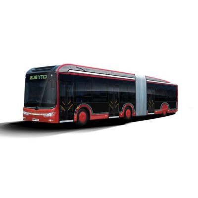 autobús eléctrico del centro urbano de 200kw/Rpm el 18m con el fuego Distinguisher