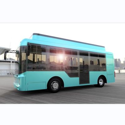 6Autobús eléctrico puro de.6m LHD RHD con batería de carga Minibus de 16 plazas.