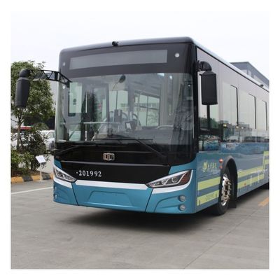 autobús eléctrico interno de la ciudad 240kw del 10.5m con la rampa de la silla de ruedas