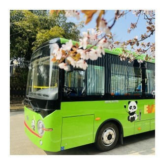 Velocidad superior eléctrica de los asientos de pasajero de Mini Buses 24 de la impulsión de la mano izquierda de 69 kilómetros por hora