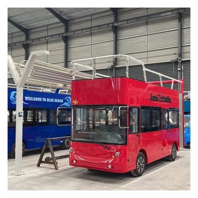 Carros de golf personalizados eléctricos de dos pisos con 1 año de garantía 5390x1710x3060mm