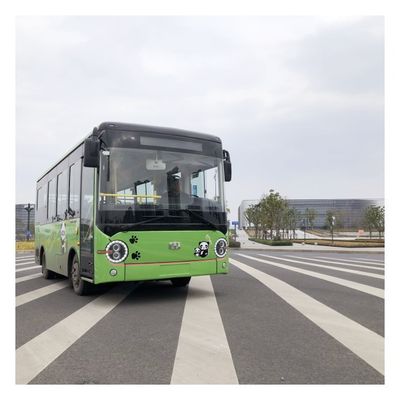 el aire de los 6.6m condicionó a Mini Buses Leaf Spring eléctrico