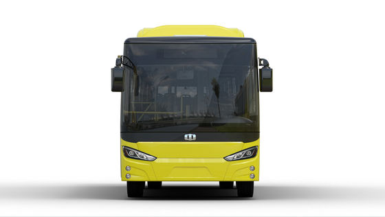 Poder de batería eléctrico de dos de las puertas los 8m de la batería urbana asientos de los autobuses LHD 29 198.4kwh