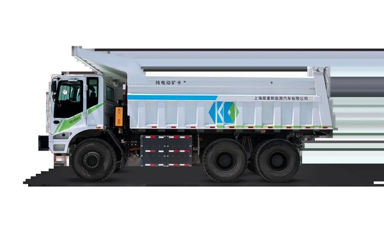 Camión minero eléctrico de 110 toneladas con batería LFP de 528 kWh