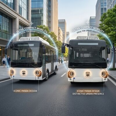 14 asientos Minibuses eléctricos de cero emisiones minibus ev autobús 69 km/h.